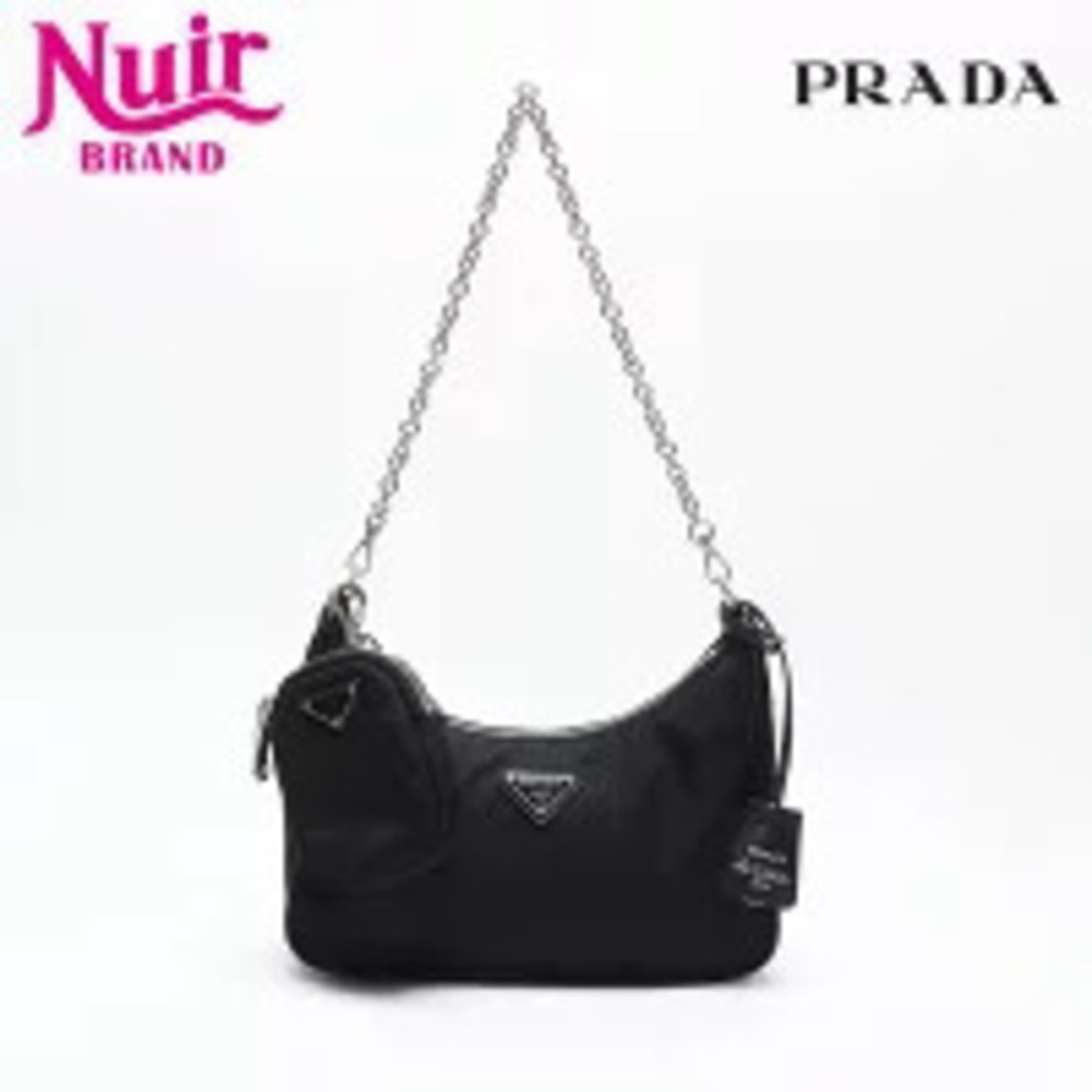 Prada Edition Chain Shoulder Bag Black